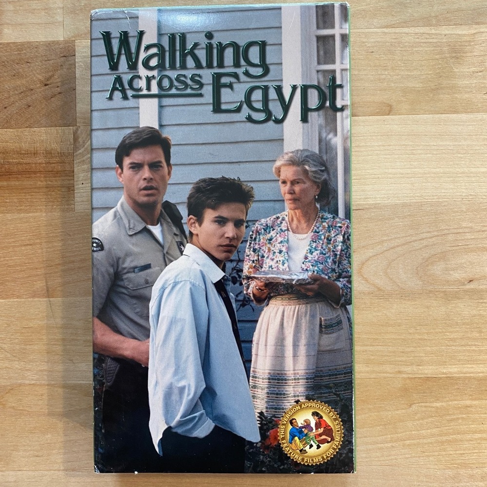 Walking‎ Across Egypt VHS 1999 Family Drama Feature Films For Families